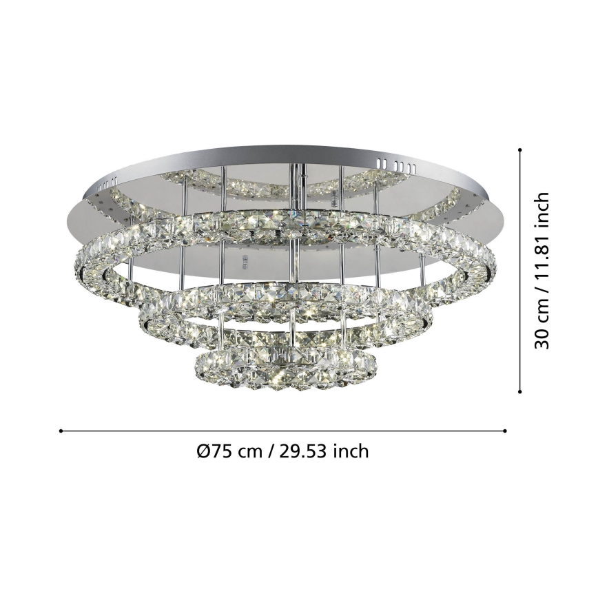 Eglo - LED Stropní svítidlo LED/61W/230V