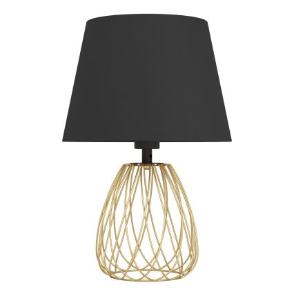Eglo - Stolní lampa 1xE27/40W/230V černá/zlatá