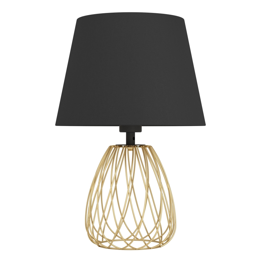 Eglo - Stolní lampa 1xE27/40W/230V černá/zlatá