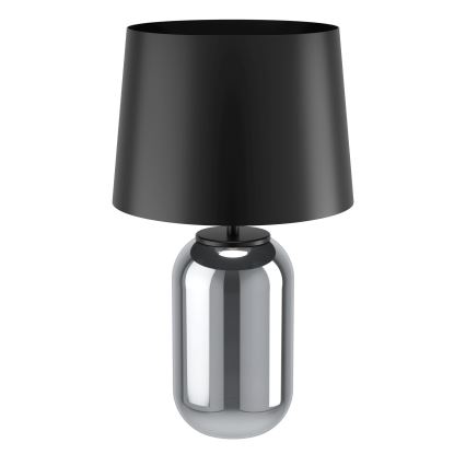 Eglo - Stolní lampa 1xE27/40W/230V černá/kouřová