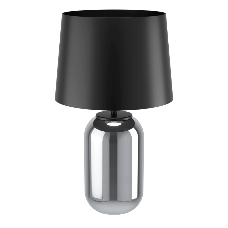 Eglo - Stolní lampa 1xE27/40W/230V černá/kouřová