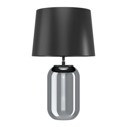Eglo - Stolní lampa 1xE27/40W/230V černá/kouřová