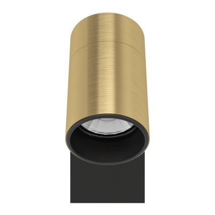 Eglo - LED Nástěnné bodové svítidlo 1xGU10/4,5W/230V 3000K černá/zlatá