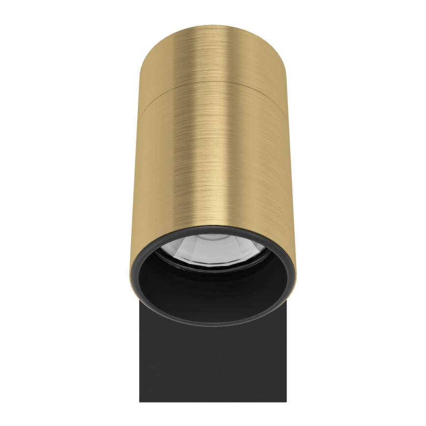 Eglo - LED Nástěnné bodové svítidlo 1xGU10/4,5W/230V 3000K černá/zlatá
