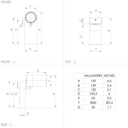 Eglo - LED Nástěnné bodové svítidlo 1xGU10/4,5W/230V 3000K černá/zlatá