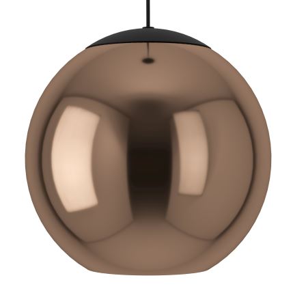Eglo - Lustr na lanku 1xE27/40W/230V měděná