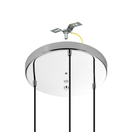 Eglo - Lustr na lanku 3xE27/40W/230V lesklý chrom