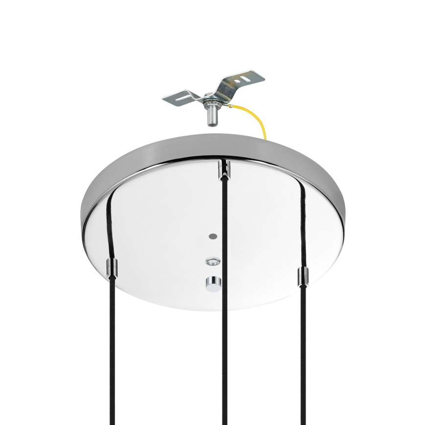 Eglo - Lustr na lanku 3xE27/40W/230V lesklý chrom