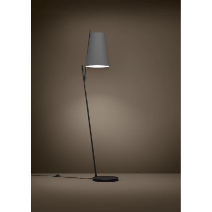 Eglo - Stojací lampa 1xE27/40W/230V šedá