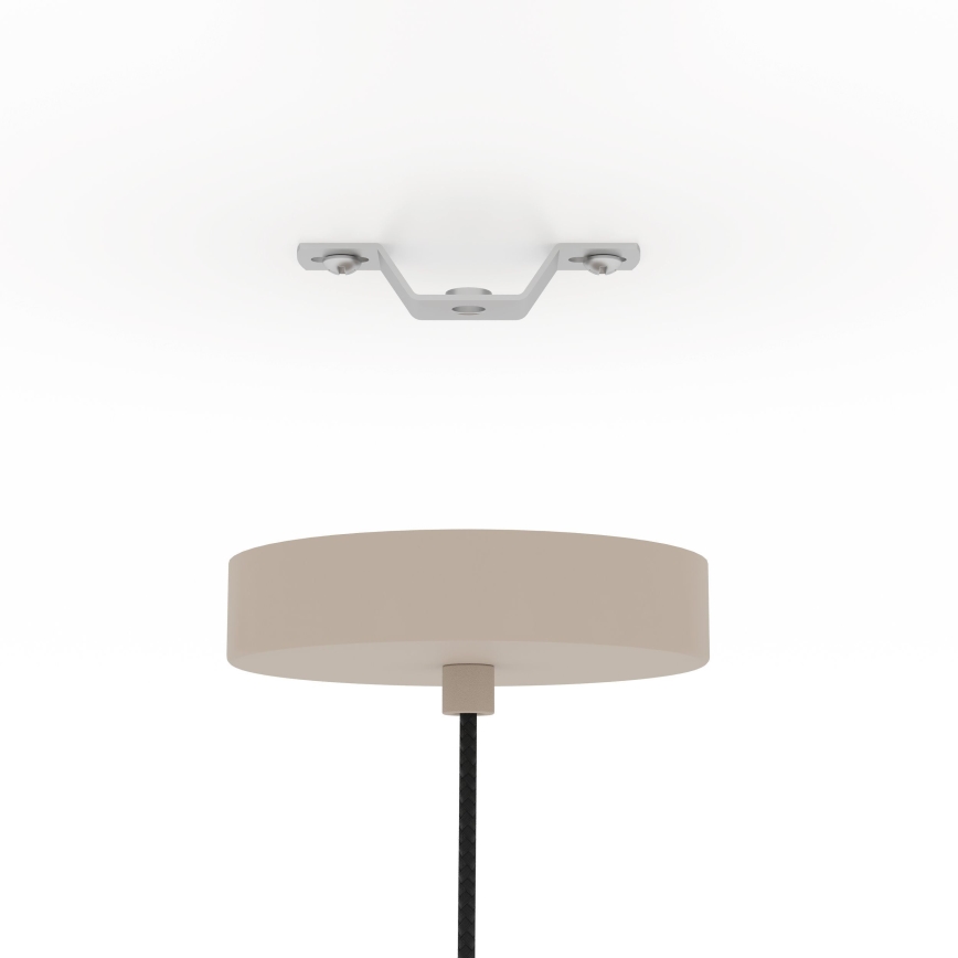 Eglo - Lustr na lanku 1xE27/40W/230V pr. 48 cm krémová