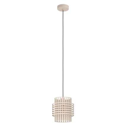 Eglo - Lustr na lanku 1xE27/40W/230V pr. 21 cm krémová
