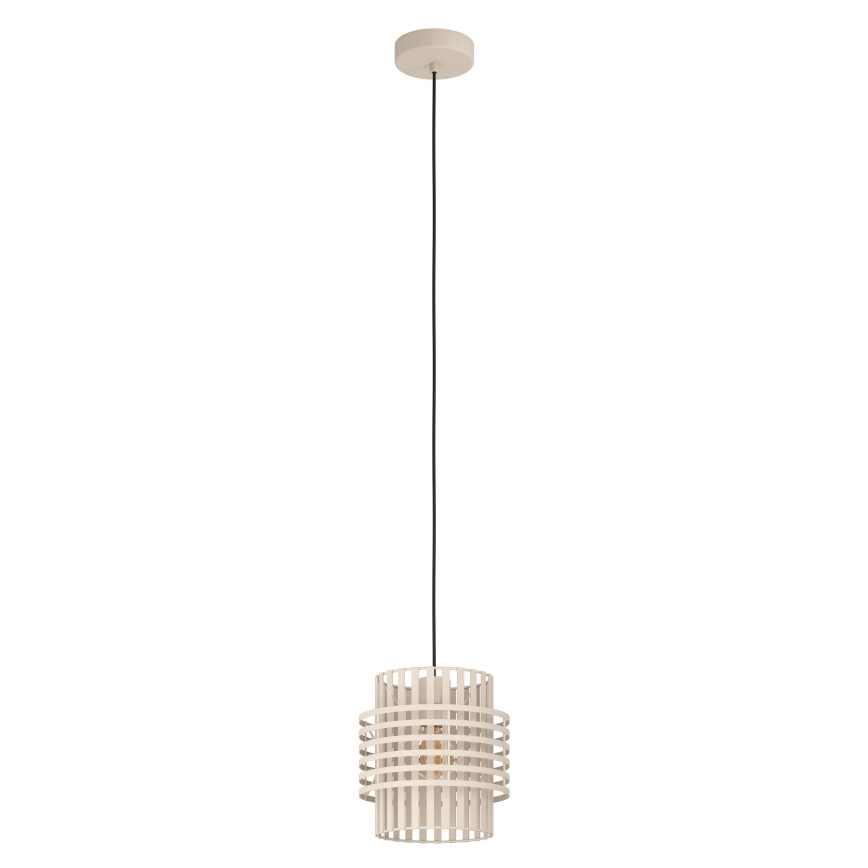 Eglo - Lustr na lanku 1xE27/40W/230V pr. 21 cm krémová