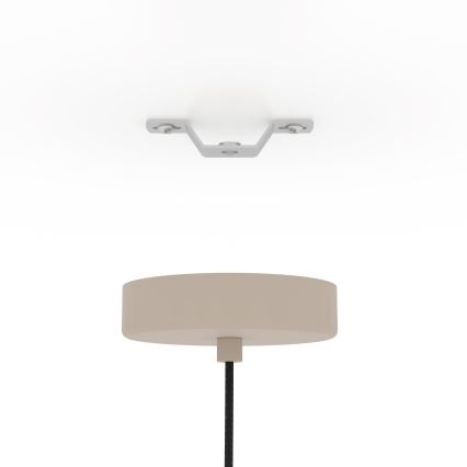 Eglo - Lustr na lanku 1xE27/40W/230V pr. 21 cm krémová