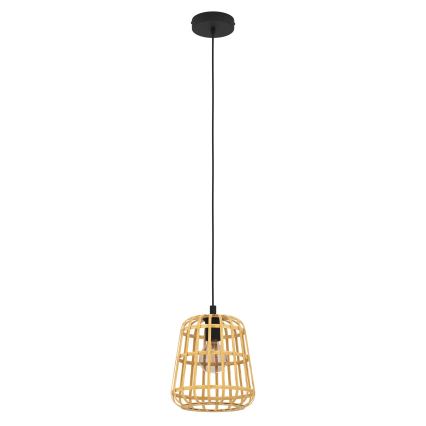 Eglo - Lustr na lanku 1xE27/40W/230V pr. 24 cm bambus