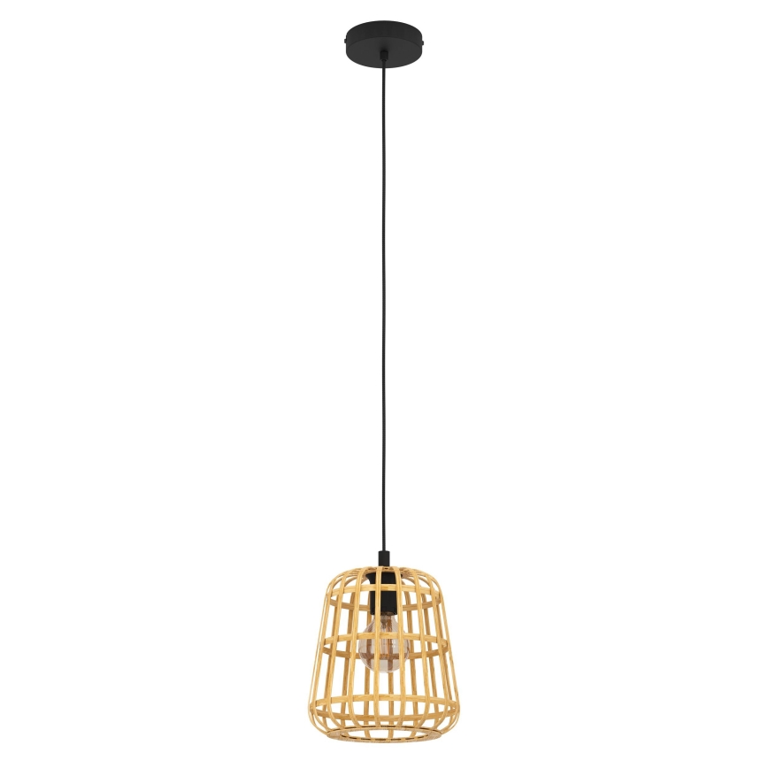 Eglo - Lustr na lanku 1xE27/40W/230V pr. 24 cm bambus