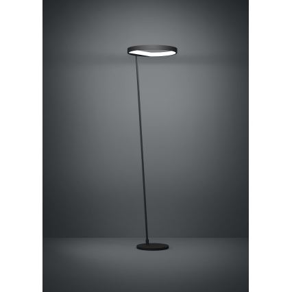 Eglo - LED Stmívatelná stojací lampa LED/23W/230V 3000K černá