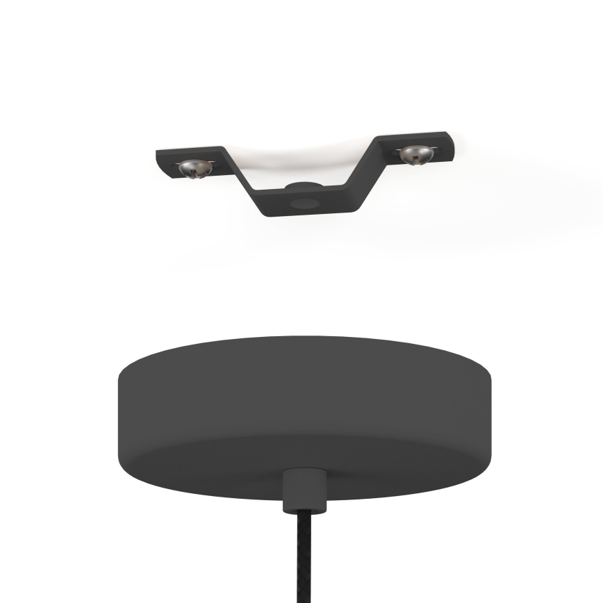 Eglo - Lustr na lanku 3xE27/40W/230V šedá/zlatá