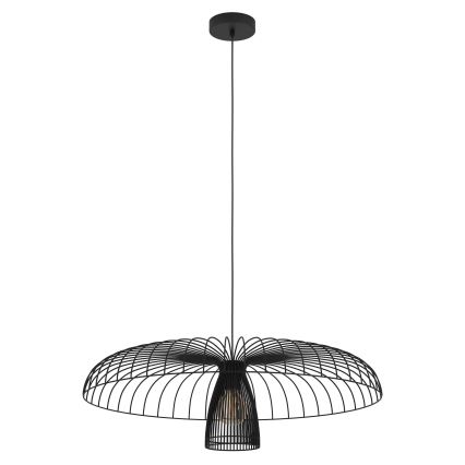 Eglo - Lustr na lanku 1xE27/60W/230V pr. 77 cm černá