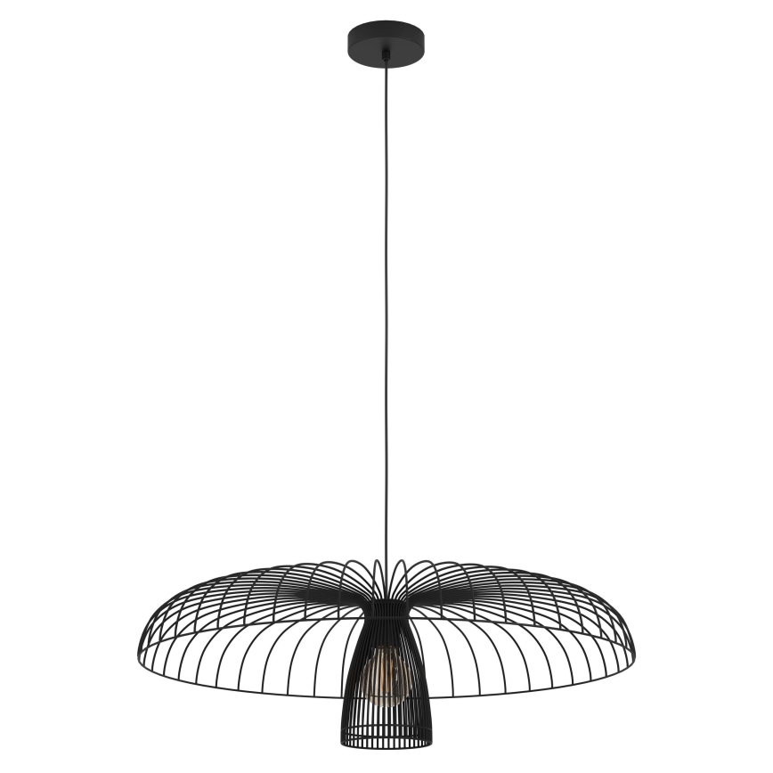 Eglo - Lustr na lanku 1xE27/60W/230V pr. 77 cm černá