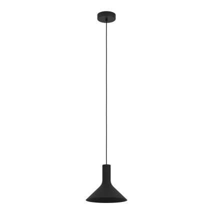 Eglo - Lustr na lanku 1xE27/28W/230V černá