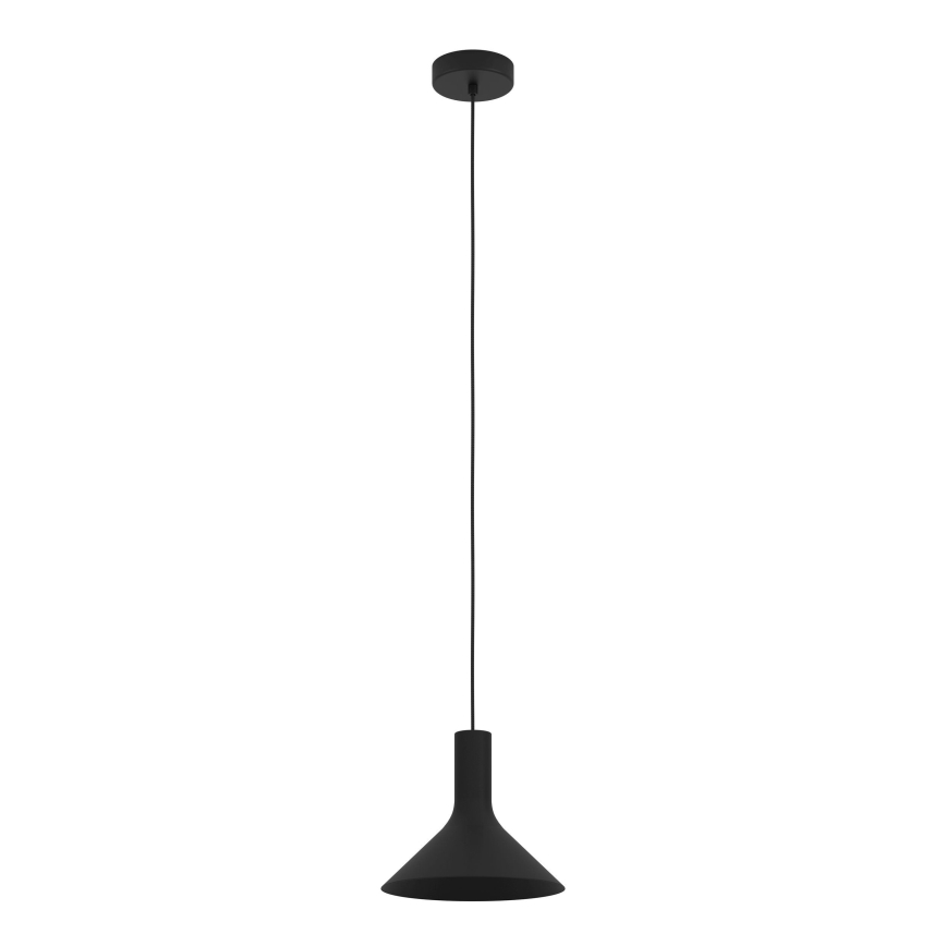 Eglo - Lustr na lanku 1xE27/28W/230V černá