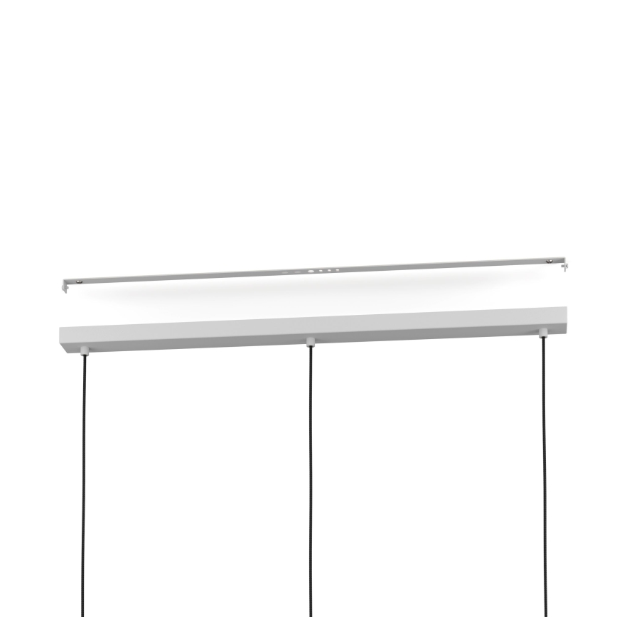 Eglo - Lustr na lanku 3xE27/40W/230V šedá
