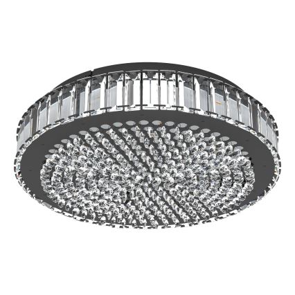 Eglo - LED Stmívatelné stropní svítidlo LED/23,5W/230V 4000K černá