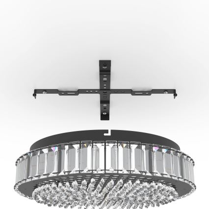 Eglo - LED Stmívatelné stropní svítidlo LED/23,5W/230V 4000K černá
