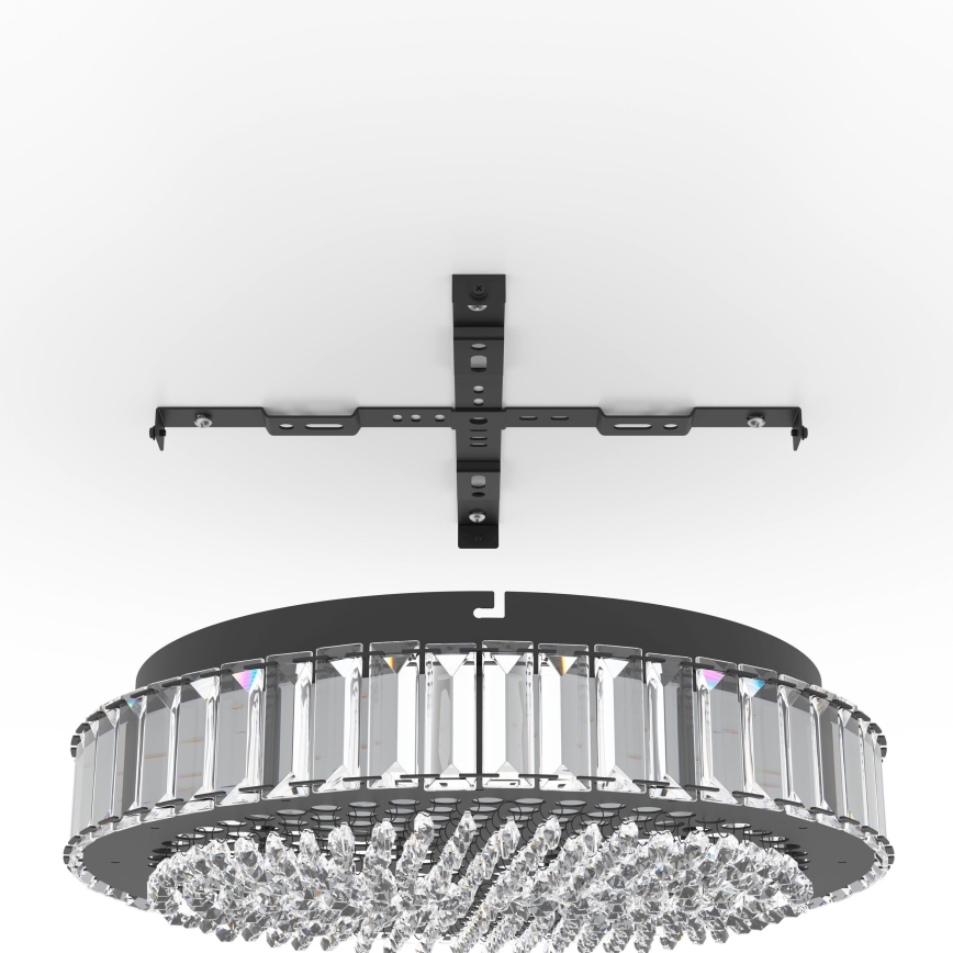 Eglo - LED Stmívatelné stropní svítidlo LED/23,5W/230V 4000K černá