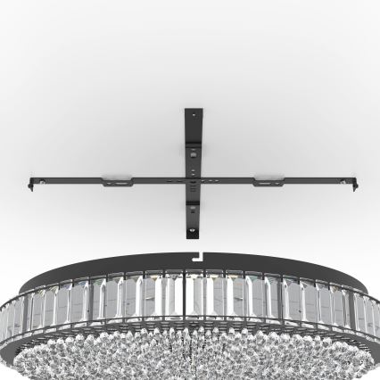 Eglo - LED Stmívatelné stropní svítidlo LED/52,4W/230V 4000K černá
