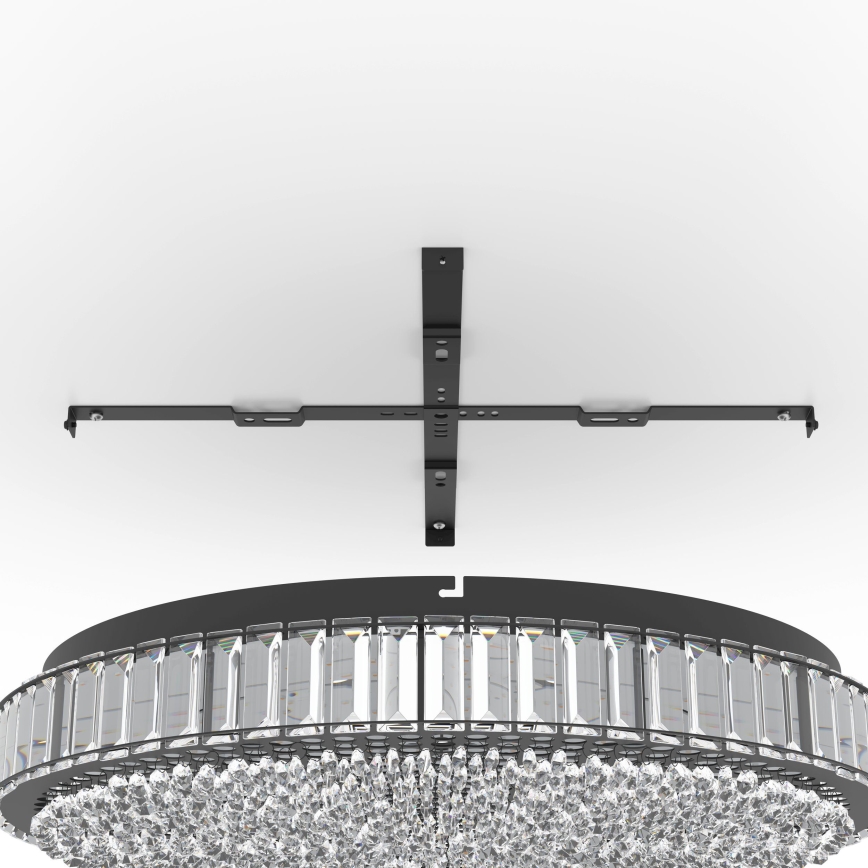 Eglo - LED Stmívatelné stropní svítidlo LED/52,4W/230V 4000K černá