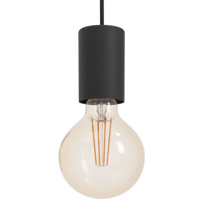 Eglo - Lustr na lanku 6xE27/40W/230V černá
