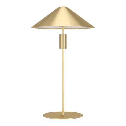 Eglo - LED Stmívatelná stolní lampa LED/12W/230V 3000K zlatá