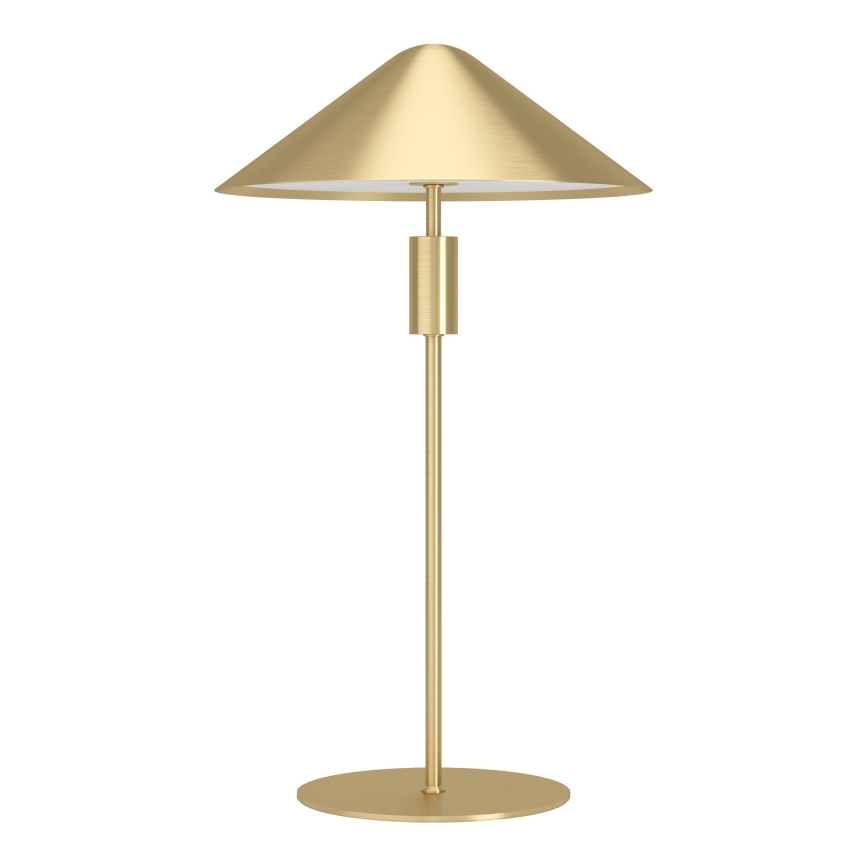 Eglo - LED Stmívatelná stolní lampa LED/12W/230V 3000K zlatá