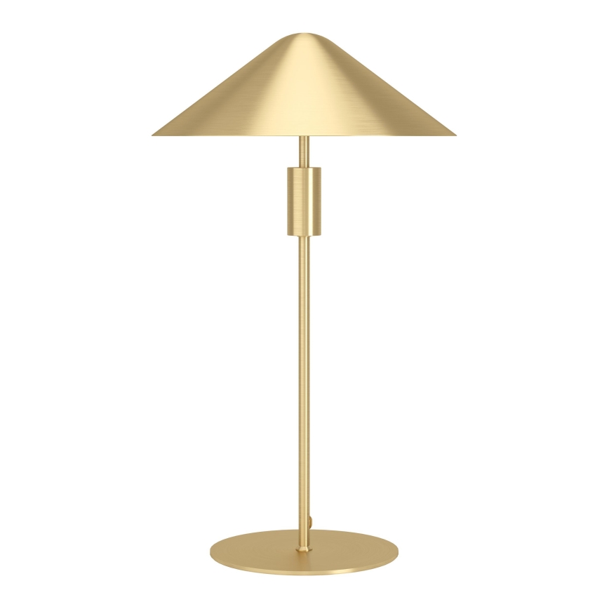 Eglo - LED Stmívatelná stolní lampa LED/12W/230V 3000K zlatá