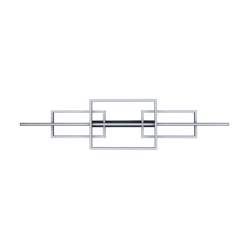 Eglo - LED Stmívatelný přisazený lustr LED/34,5W/230V 3000K černá