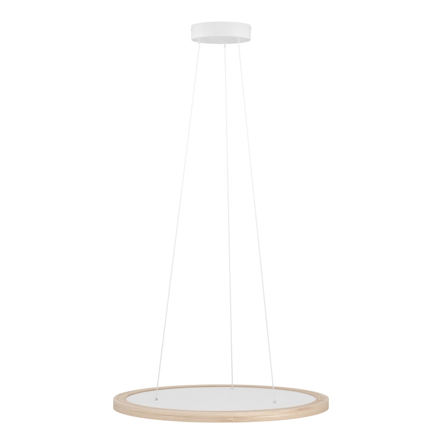 Eglo - LED Stmívatelný lustr na lanku LED/36W/230V 4000K béžová