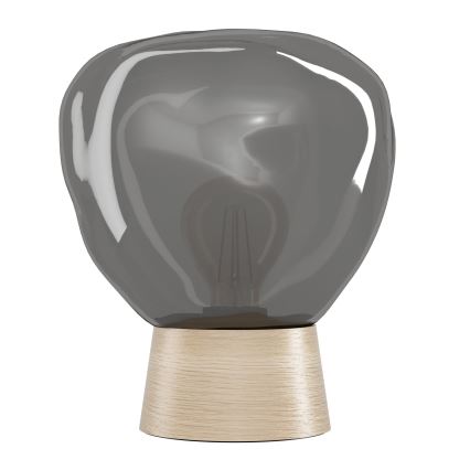 Eglo - Stolní lampa 1xE27/40W/230V kouřová