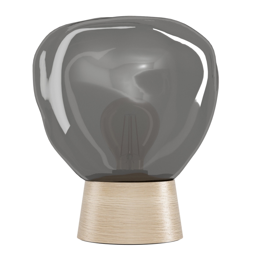 Eglo - Stolní lampa 1xE27/40W/230V kouřová