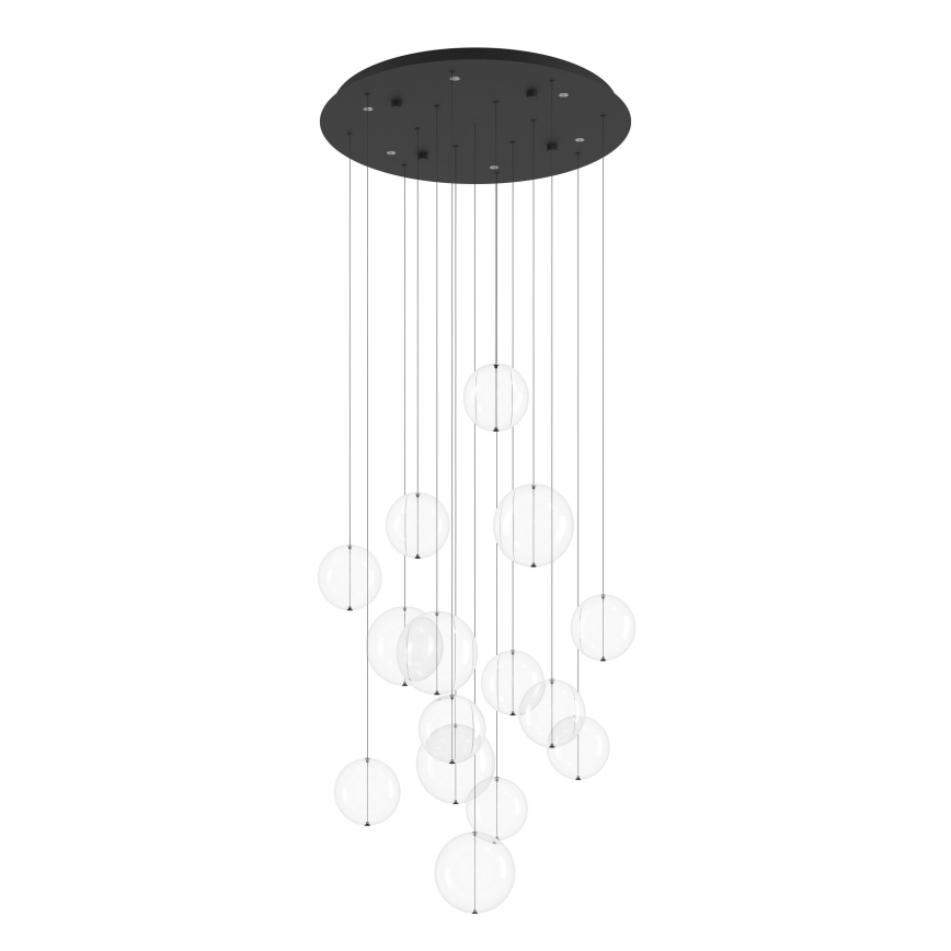 Eglo - LED Stmívatelný lustr na lanku 6xLED/4,2W/230V 3000K čirá
