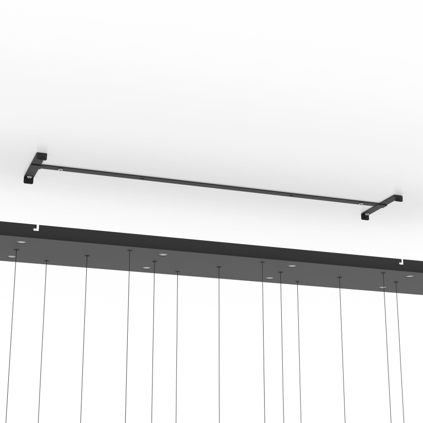 Eglo - LED Stmívatelný lustr na lanku 8xLED/4,2W/230V 3000K čirá