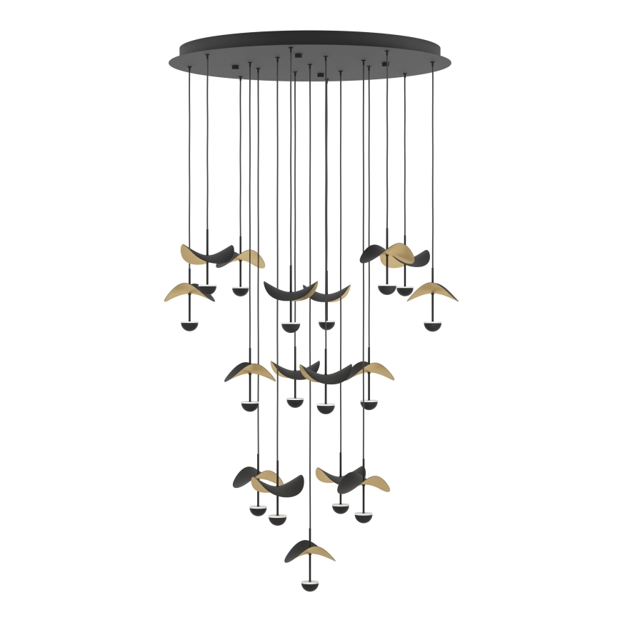 Eglo - LED Stmívatelný lustr na lanku 17xLED/2,3W/230V 3000K pr. 78 cm