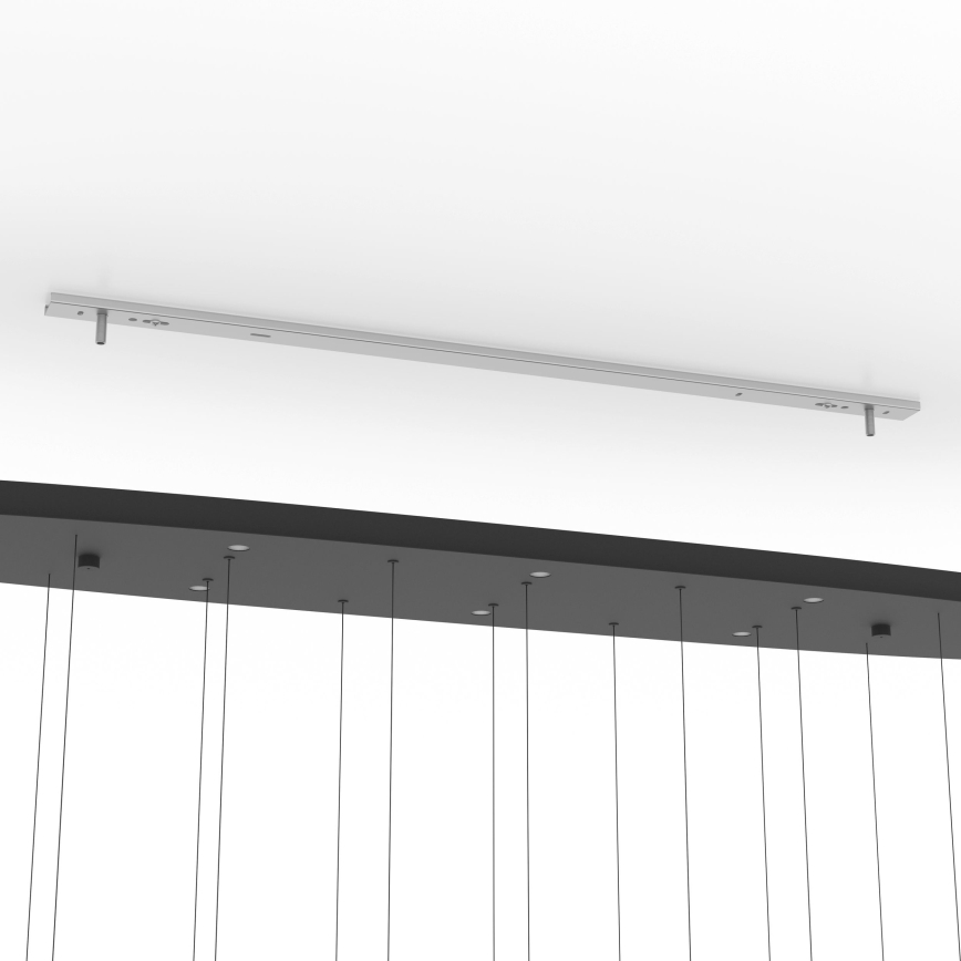 Eglo - LED Stmívatelný lustr na lanku 8xLED/4,2W/230V 3000K čirá