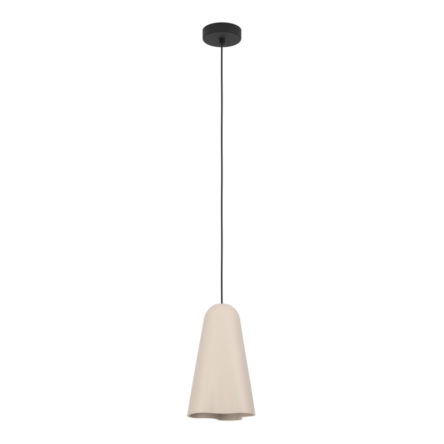 Eglo - Lustr na lanku 1xE27/40W/230V béžová