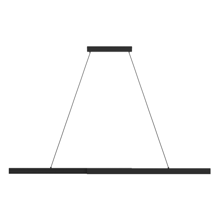 Eglo - LED Stmívatelný lustr na lanku LED/20W/230V 3000K černá