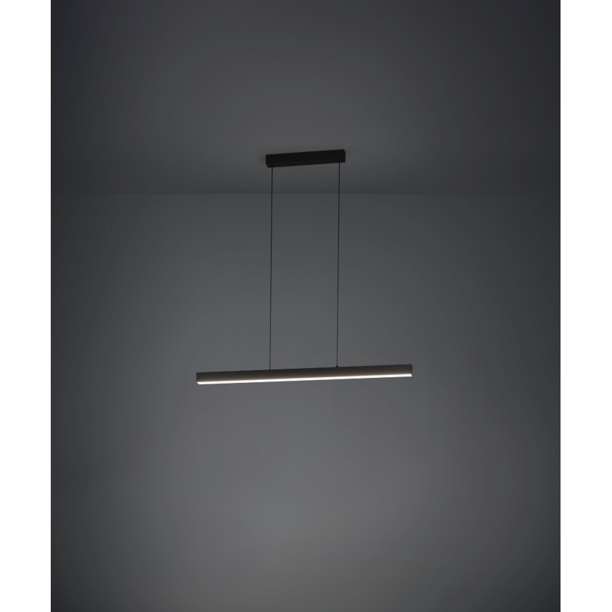 Eglo - LED Stmívatelný lustr na lanku LED/20W/230V 3000K černá