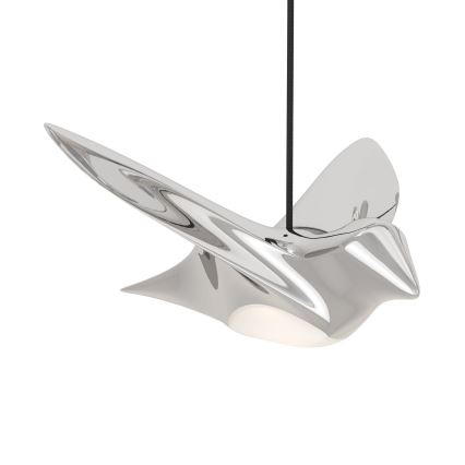Eglo - LED Stmívatelný lustr na lanku 8xLED/4,2W/230V 3000K lesklý chrom