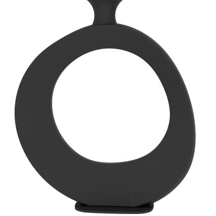 Eglo - Stolní lampa 1xE27/60W/230V 52,5 cm černá/krémová