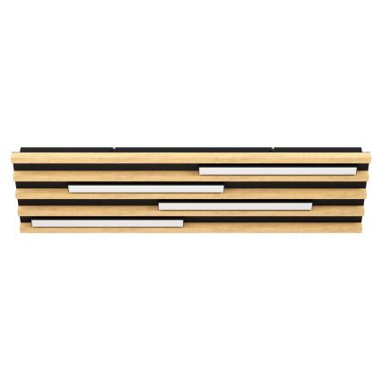 Eglo - LED Stmívatelné stropní svítidlo 4xLED/9W/230V 3000K 22x78 cm hnědá