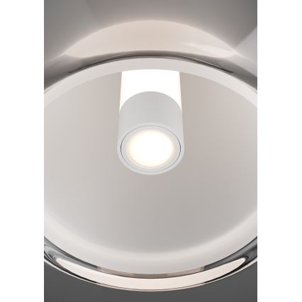 Eglo - LED Stmívatelný lustr na lanku 2xLED/7W/230V + 4xLED/5,5W + 6xLED/1,6W lesklý chrom